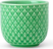 Lyngby Porcelæn - Rhombe Color Egg cup Ø5 cm - Green