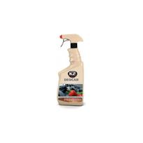 Oro gaiviklis K2 DEOCAR STRAWBERRY, braškių aromatas 700 ml