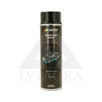 Pilka apsauginė danga automobilio slenksčiams MOTIP STONE CHIP SPRAY (MEDIUM SOLID) 500 ml