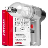 Belaidis automobilio dulkių siurblys AMiO–03693 70 W 4000 mAh