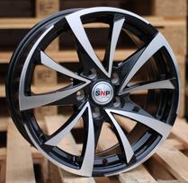 Ratlankis RACINGLINE BK575 R13x5.5 4x100 ET 35 CB 67.1 (Black Polished) (500 kg)