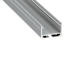 SILEDA aliuminio profilis LED juostelėms - sidabrinis anoduotas - 2 m