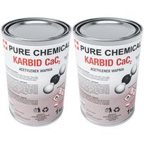 Grynas karbidas kalcio karbidas 2x 1kg rinkinys Chosa