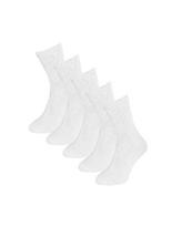 Kojinės - E&E 024 Active Sports - 5vnt. (Baltos) 39-42