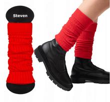 Blauzdinės – Steven art.092 (Raudona)