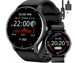 Išmanusis laikrodis Smartwatch women's watch men's rubber strap sport bluetooth calls