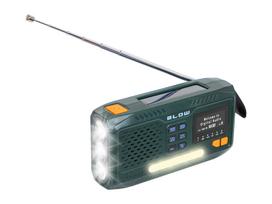 Nešiojamasis analoginis AM/FM/DAB radijas BT BLOW RA19 saulės energija varomas