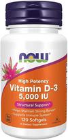 Now Foods NOW Vitamin D3 5000 IU 120 kaps.