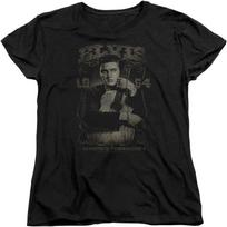 Popfunk Classic Elvis Presley 1954 Women's T Shirt S juoda