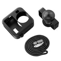 Silikoninis dėklas rinkinys GoPro MAX 2, atsparus vandeniui, 360° + tradiciniai veiksmo kameros priedai, apsauginis dangtelis GoPro MAX 2