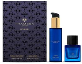 Set Thameen London: Riviere, Extrait De Parfum, Unisex, 50 ml + Riviere, Body Lotion, Body, 100 ml For Women | 5060905833412 | 5060905833412