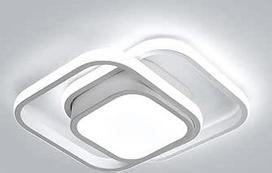 32 W LED lubų šviestuvas, kvadratinis, reguliuojamo apšvietimo (kvadratinis 32 W)