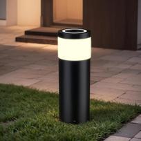 JNR Nerūdijančio plieno lauko takų žibintai su įžeminimo smaigaliu, atsparūs vandeniui, IP65, 230 V, aukštis 290 mm, įskaitant 5 W 3000 K šiltai baltos spalvos LED, sodo apšvietimas, sodo žibintai, takų žibintai, pagrindo žibintas, grindų lempa