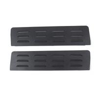 Aliuminio lydinio automobilio galinio lango grotelės Vėdinimo skydelis Land Rover Discovery 3 4 LR3 LR4 2004-2016 Automobilio priedai juoda