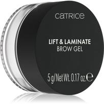 Catrice Lift & Laminate Brow Gel skaidri fiksavimo želė antakiams atspalvis 010 Transparent 5 g