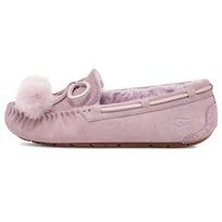 UGG Dakota Bow Pom Fleece Pamušalu Šilti Įslystami Batai Žemi Atsitiktiniai Sportbačiai Moteriški Sportbačiai Rožiniai Violetiniai 1124030-SHAD 36