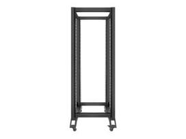 Komutacinė spinta pastatoma LANBERG OR01-6832-B open rack 19 32U/600x800mm black