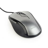 Kompiuterinė pelė laidinė GEMBIRD MUS-6B-01-BG Gembird optical mouse MUS-6B-01-BG, 1600 DPI, USB, Black/spacegrey
