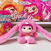 Wakuku Fuzzy Trendy Fun Party Box Cute Wakuku Action Figure Mystery Box Cute Doll Bag Pendant Doll Surprise Bag Gift‘s Toy