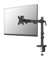 NeoMounts DS60-600BL1 Monitor Arm 10-32 - Quick Fix - 180° Stop