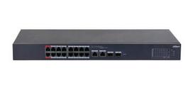 DAHUA Switch||DH-CS4218-16ET-190|Type L2|PoE ports 16|190 Watts|CS4218-16ET-190