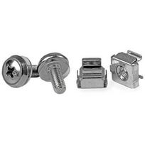 StarTech.com 50-pack M5 mounting screws and cage nuts for server rack cabinet