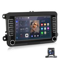 Android Multimedija Carplay Junsun vw golf 5 6 passat polo touran skoda gps navi + fotoaparatas 2gb+64gb
