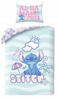 Lilo & Stitch 100% medvilnės vaikų patalynės komplektas 140x200 + 70x90 – Halantex