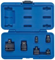 Smūginių adapterių ir reduktorių rinkinys 1/4"-3/4"