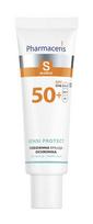 Pharmaceris S Sensi Protect, Veido ir akių aplinkos SPF 50+ kasdienio apsauginio kremo emulsija, 50 ml