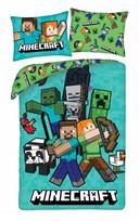 Vaikiškos Minecraft patalynės komplektas 140x200 cm, 2 dalys