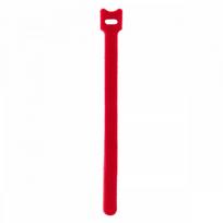 Daugiafunkciniai Velcro tvirtinimo dirželiai Bradas TC, 12 x 200 mm, 10 vnt, red