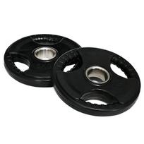 Štangos svorių rinkinys, 2 vnt., "Tri-Grip", 2 x 5 kg