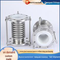 PTFE Lined Bellows Compensator for Chemical Pipeline Stainless Steel Expansion Joint Yes 005 spalva