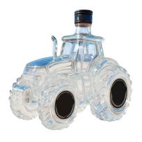 300 ml traktoriaus formos viskio butelis, naujoviškas stiklinis grafinas burbonui, degtinei, unikali dovana vyrams, tėčiui, gimtadieniui, Kalėdoms, vestuvėms