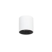 Paviršinis šviestuvas Altisma CLN-6677-75-WH-BL-3K, matinės baltos spalvos su juodu vidumi, LED, 10W