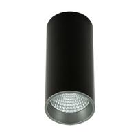 Lubinis paviršinis šviestuvas Moldes Big BL/GR Ceiling 4000K, juodos ir pilkos spalvos, LED, 12W