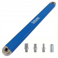 Prailgintuvas su terkšle ir adapteriais 1/4", 3/8", 1/2"