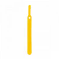 Daugiafunkciniai Velcro tvirtinimo dirželiai Bradas TL, 12 x 150 mm, 10 vnt, yellow