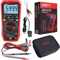 Matuoklis - Uni-T UT161D True RMS Skaitmeninis Multimetras 1000V 10A Juodas