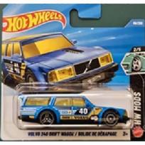 Hot Wheels Mainline 2026 Case C Modeliukas Volvo 240 Drift Wagon Blue No.40 Short Card