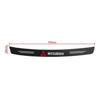 Anglies pluošto automobilio galinio buferio apsauginės lipdukai MITSUBISHI Lancer EX 10 Lancer X Outlander ASX Colt Pajero priedams