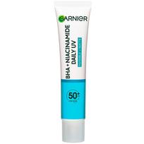GARNIER Pure Active BHA + Niacinamide Daily UV Anti-Imperfection Fluid SPF50+ - veido fluidas su apsauga nuo saulės, 40 ml