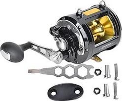 Jūrinio vandens Baitcaster ritės, Baitcaster ritės Žvejybos ritės Spiningo ritės šamas, lašiša, Steelhead, Striper Bass ir pakrančių sūriavandenių žvejybos ritė, 25kg įtempimas