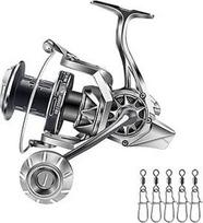 Metalinė Baitcasting Žvejybos ritė, Relay spiningo ritės, Fly Trolling ritės, Beach Sea Fishing, Cliff Fishing, Freshwater Fishing, Saltwater (su figūra 8 žiedas)