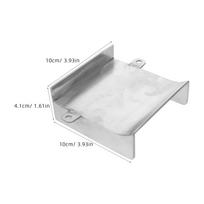 Waterfall Spillway Outdoor Fountain Spout Stainless Steel Patio Pond Outlet Backyard Landscape Water Garden Spillway Outlet