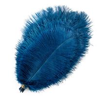 Natūralūs 10 VNT Balti Stručio Plunksnų Vestuvių Namų Dekoravimas 15-20cm25-30cm30-35cm Stručio Plunksnos Stalo Puošmena Amatai 15-20cm 6-8inch tamsiai mėlyna spalva
