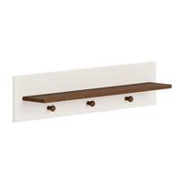 Smėlio spalvos sieninė vaikiška drabužių kabykla 80x18 cm Sezane – Vipack