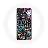 Dėklas - Nike - Samsung Galaxy A32 5G - Daugiaspalvis - Minkštas - Madingas gryna