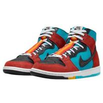 Nike SB Dunk High x Di’orr Greenwood Multicolor Men's FQ1775-400 EU 37.5 įvairiaspalvis